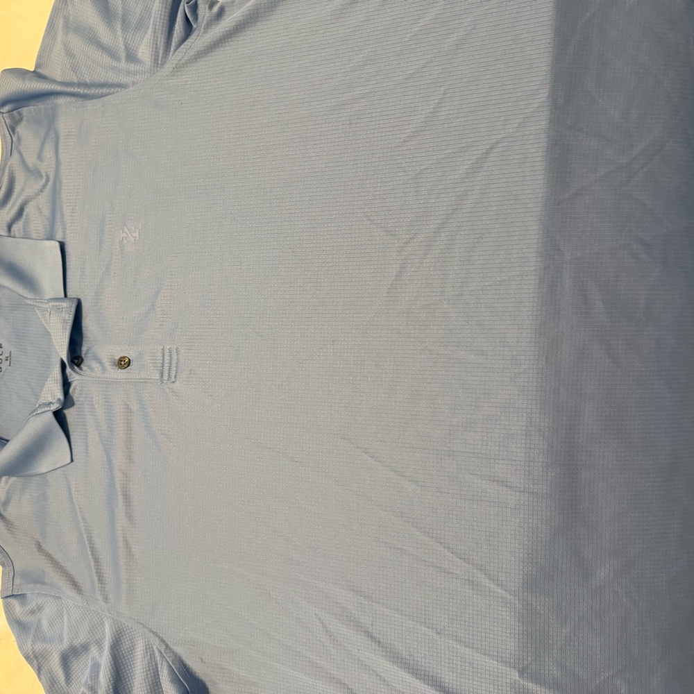 Izod Men's Sky Blue Golf Polo Shirt - Picture 2 of 5